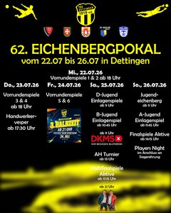 Programm Eichenbergpokalturnier 2026